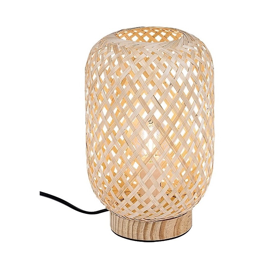 Rabalux - Bordlampe 1xE14/25W/230V Rattan