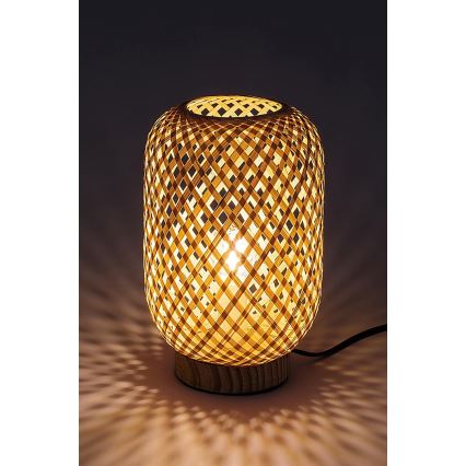 Rabalux - Bordlampe 1xE14/25W/230V Rattan