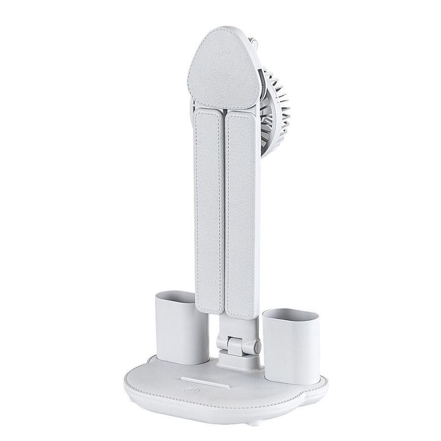 Rabalux - Dæmpbar LED-bordlampe med ventilator og display LED/7W/5V 3000/4000/6500K
