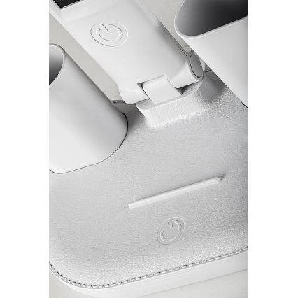 Rabalux - Dæmpbar LED-bordlampe med ventilator LED/7W/5V 3000/4000/6500K