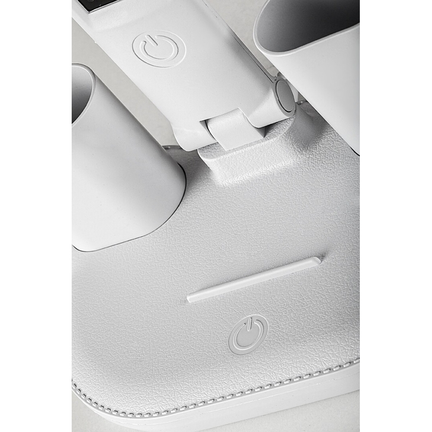 Rabalux - Dæmpbar LED-bordlampe med ventilator LED/7W/5V 3000/4000/6500K