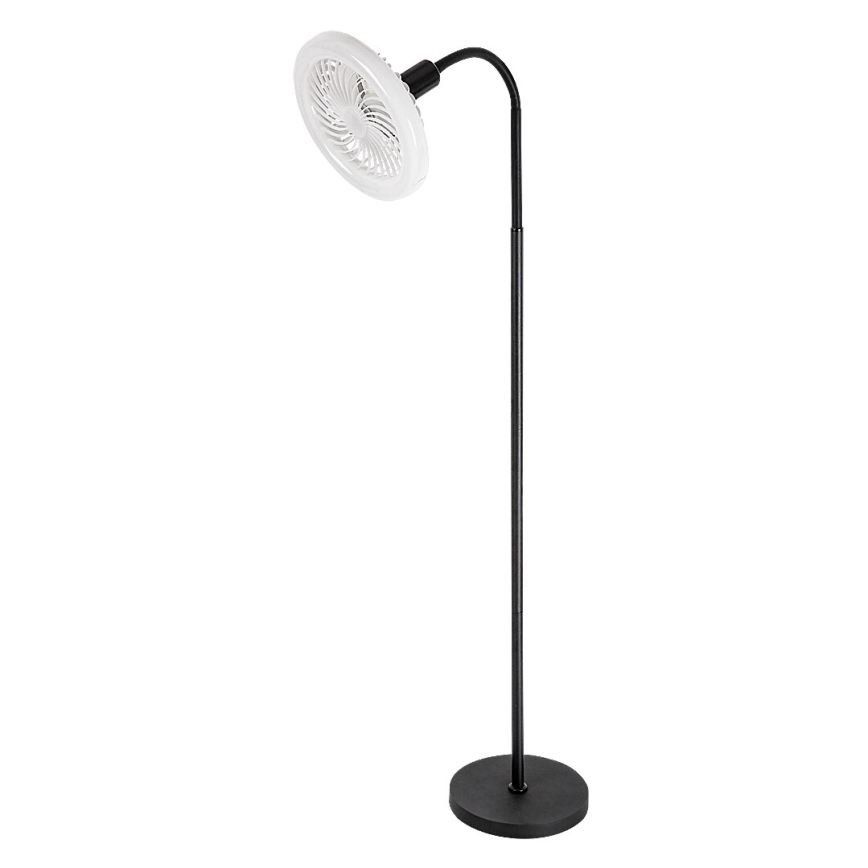 Rabalux - Dæmpbar LED-gulvlampe med ventilator 1xE27/16W/230V 3000-6500K