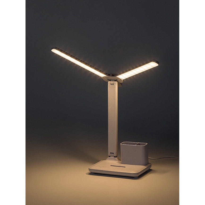 Rabalux - Berøringsbetjent, dæmpbar LED-bordlampe LED/5W/5V 3000/4000/6500K