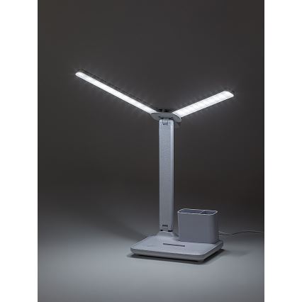 Rabalux - Berøringsbetjent, dæmpbar LED-bordlampe LED/5W/5V 3000/4000/6500K