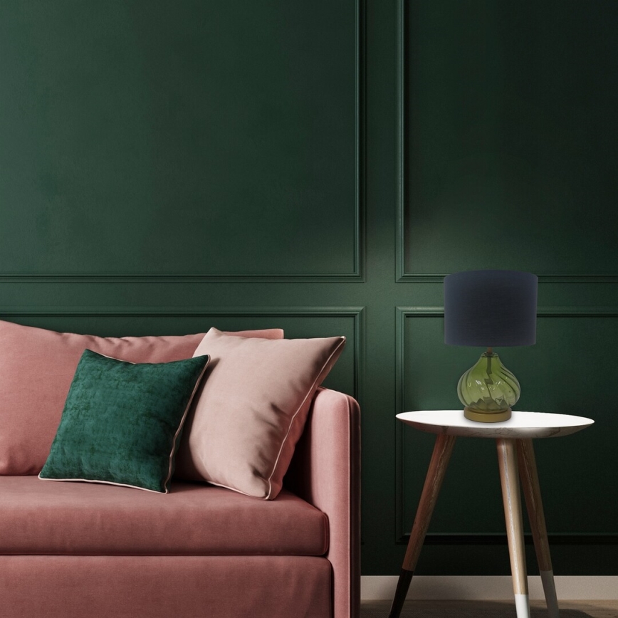 Rabalux - Bordlampe 1xE14/25W/230V grøn