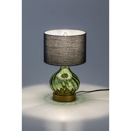 Rabalux - Bordlampe 1xE14/25W/230V grøn