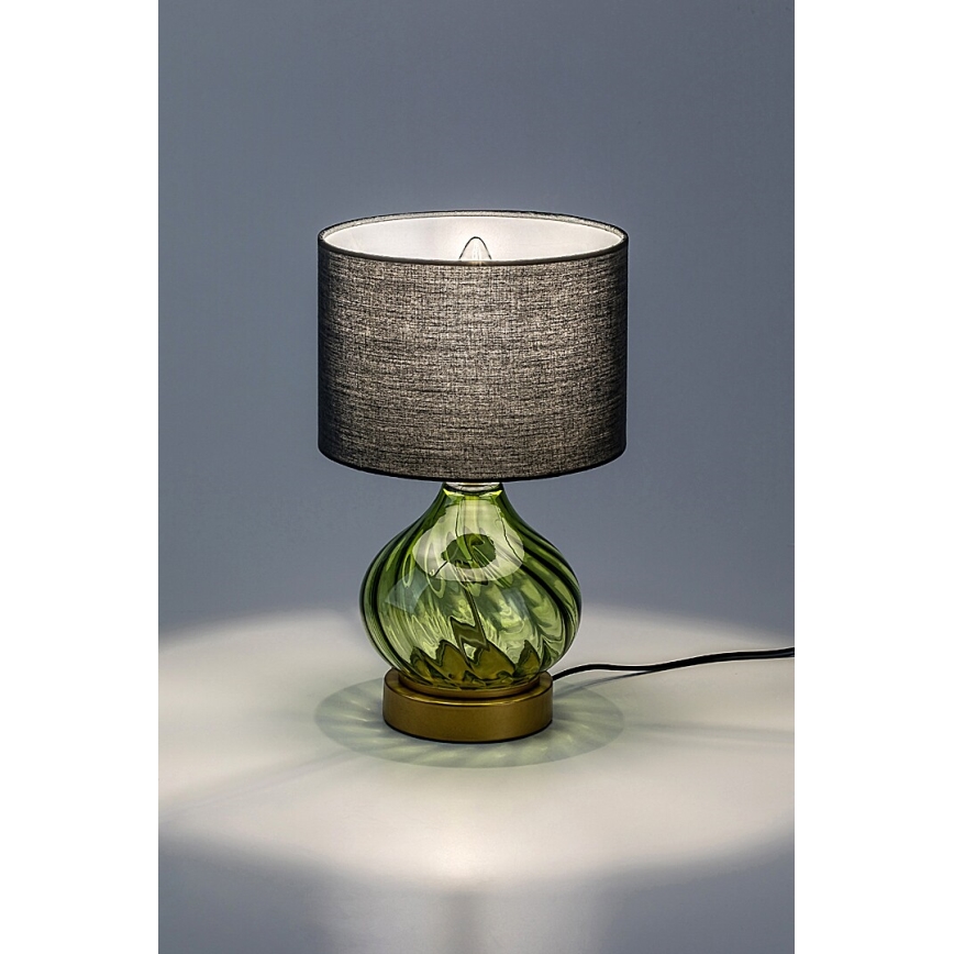 Rabalux - Bordlampe 1xE14/25W/230V grøn