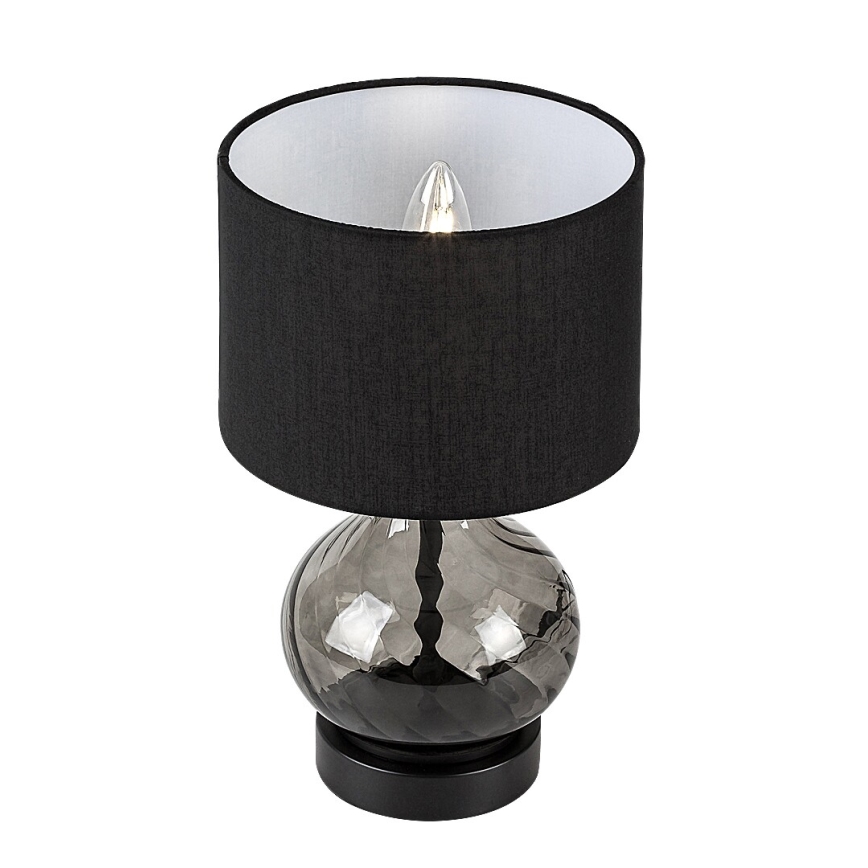 Rabalux - Bordlampe 1xE14/25W/230V røget