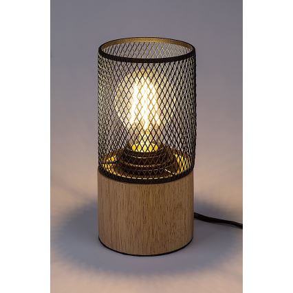 Rabalux - Bordlampe 1xE27/25W/230V bøg