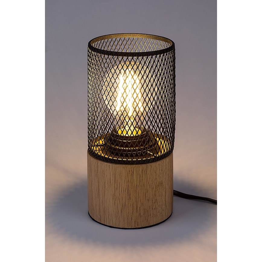 Rabalux - Bordlampe 1xE27/25W/230V bøg