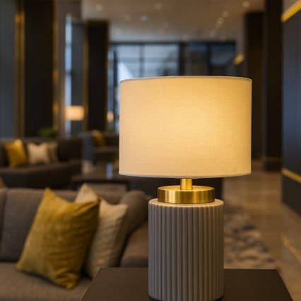 Rabalux - Bordlampe 1xE14/40W/230V grå