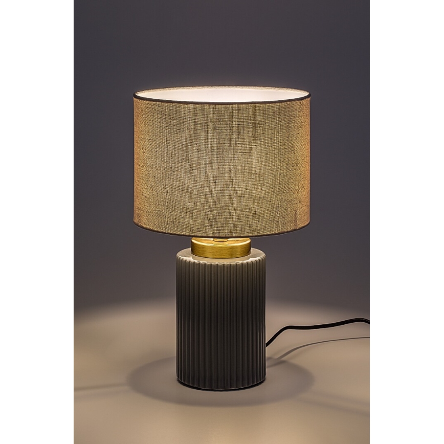 Rabalux - Bordlampe 1xE14/40W/230V grå