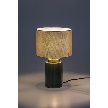 Rabalux - Bordlampe 1xE14/40W/230V grøn
