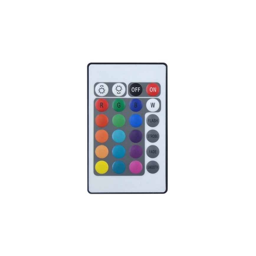 Rabalux - LED gulvlampe dæmpbar RGB-farver LED/19W/230V + fjernbetjening