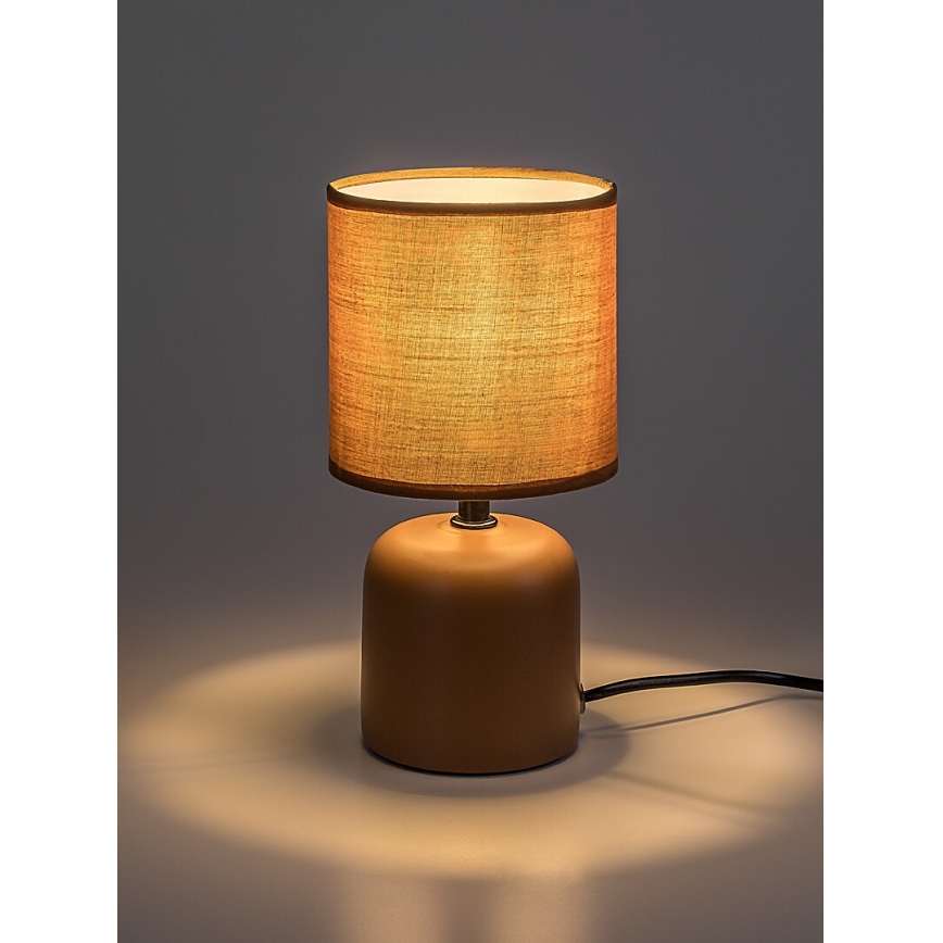 Rabalux - Bordlampe 1xE14/40W/230V brun