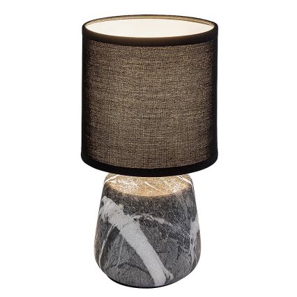 Rabalux - Bordlampe 1xE14/40W/230V sort/marmorfinish