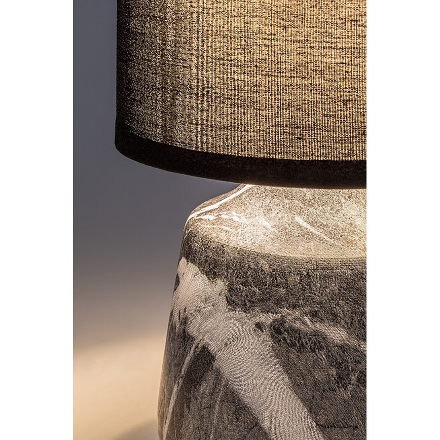 Rabalux - Bordlampe 1xE14/40W/230V sort/marmorfinish