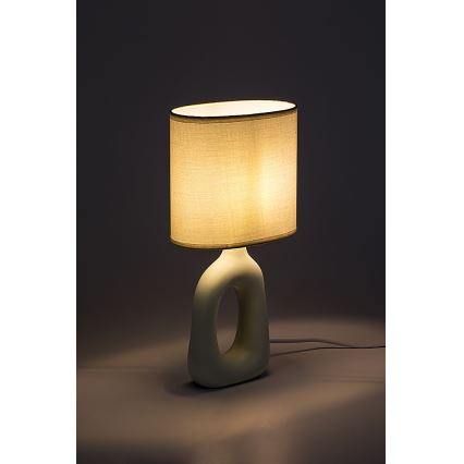 Rabalux - Bordlampe 1xE14/40W/230V cremefarvet