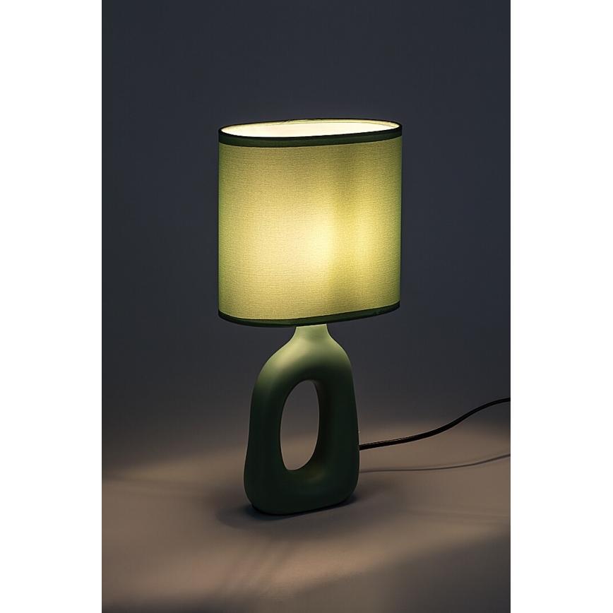 Rabalux - Bordlampe 1xE14/40W/230V grøn
