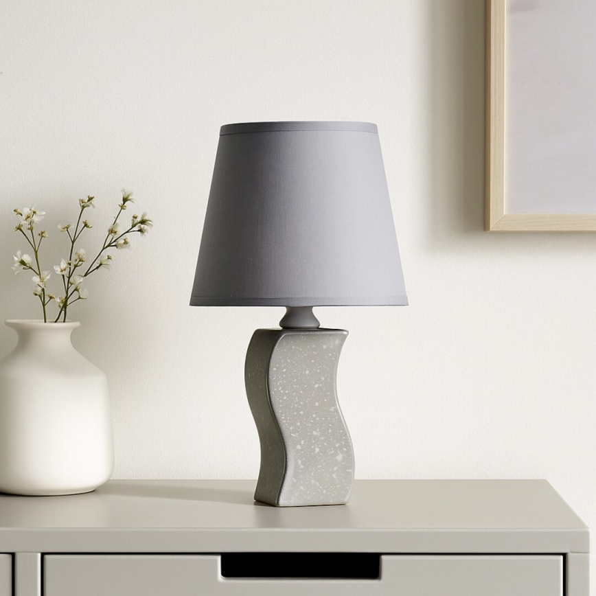Rabalux - Bordlampe 1xE14/40W/230V grå