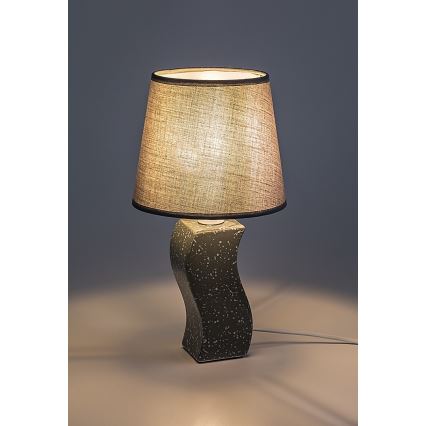 Rabalux - Bordlampe 1xE14/40W/230V grå