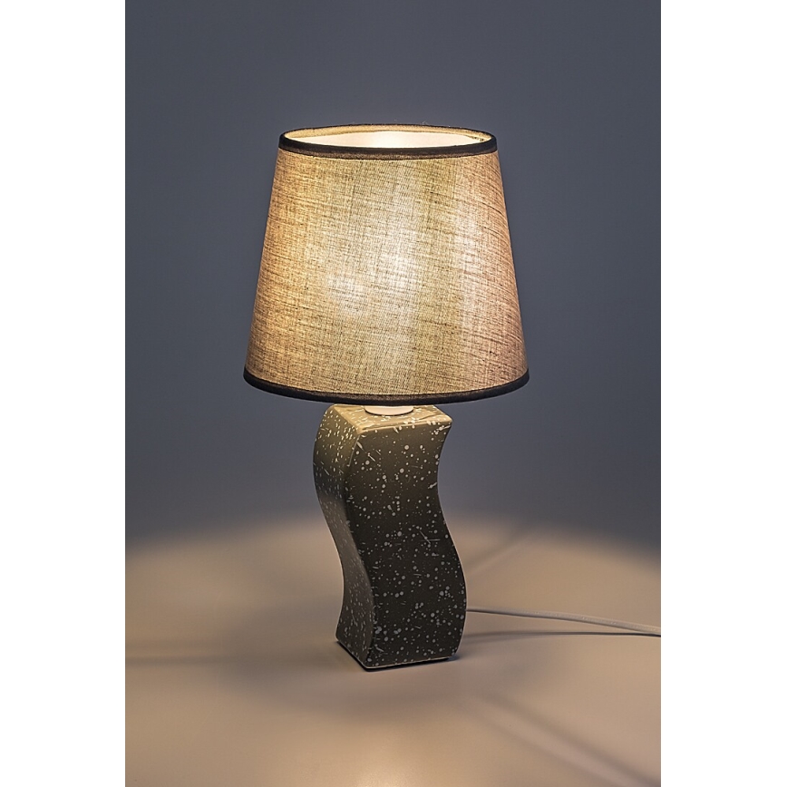Rabalux - Bordlampe 1xE14/40W/230V grå