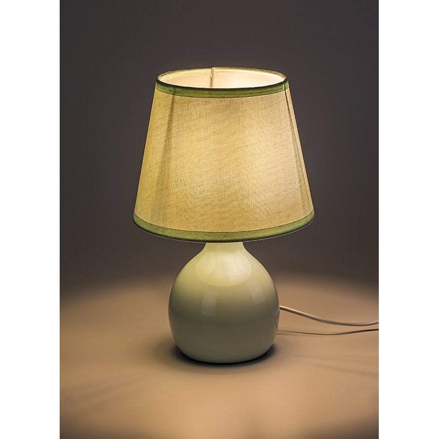 Rabalux - Bordlampe 1xE14/40W/230V mintgrøn