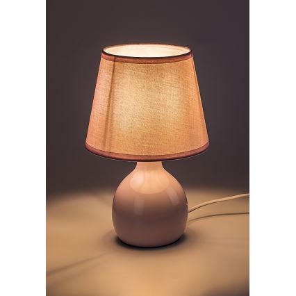Rabalux - Bordlampe 1xE14/40W/230V lyserød