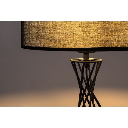 Rabalux - Bordlampe 1xE27/40W/230V sort