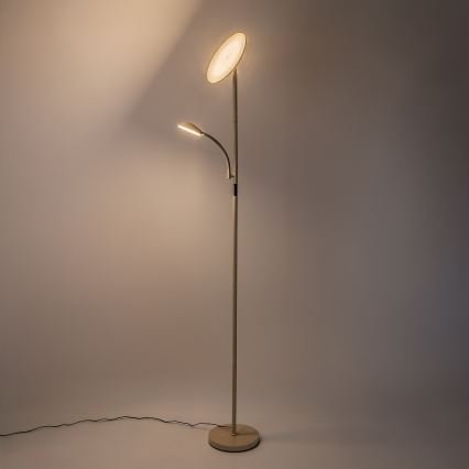 Rabalux - LED dæmpbar gulvlampe LED/23W/230V 3000/4200/6500 beige