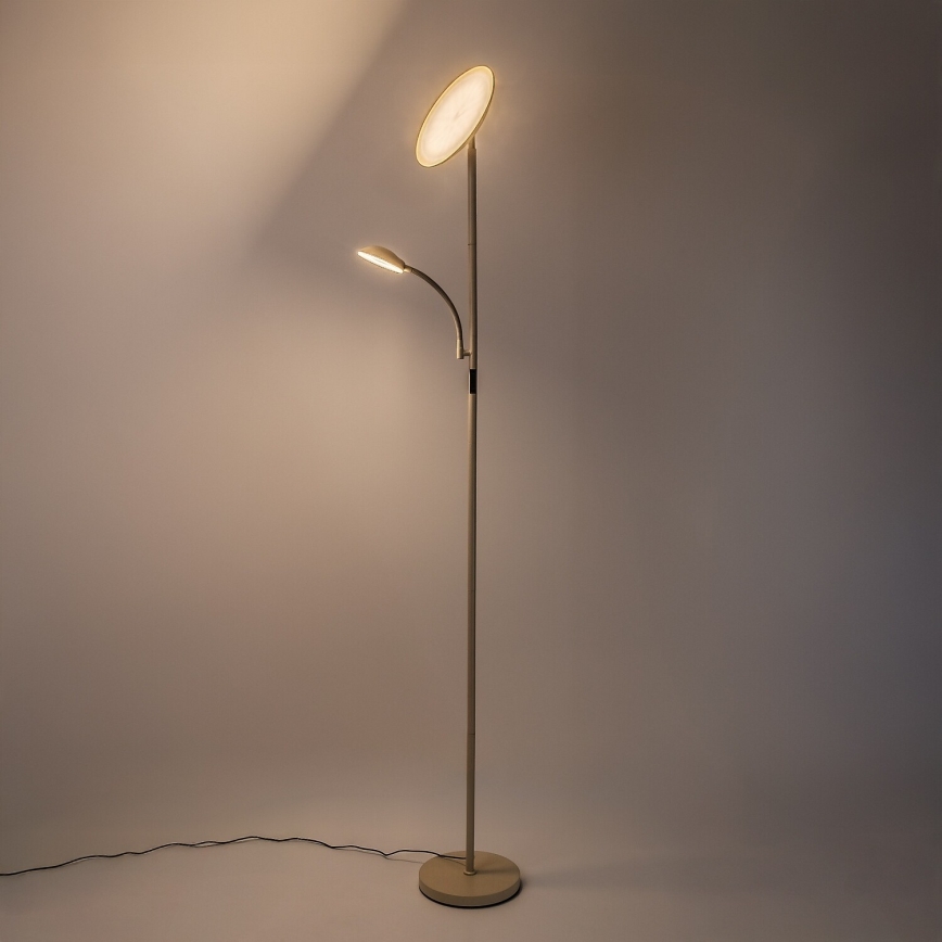 Rabalux - LED dæmpbar gulvlampe LED/23W/230V 3000/4200/6500 beige