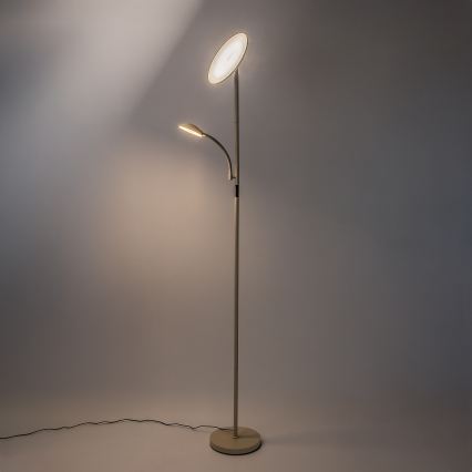 Rabalux - LED dæmpbar gulvlampe LED/23W/230V 3000/4200/6500 beige
