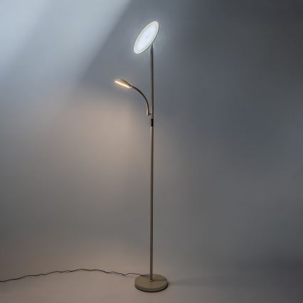 Rabalux - LED dæmpbar gulvlampe LED/23W/230V 3000/4200/6500 beige