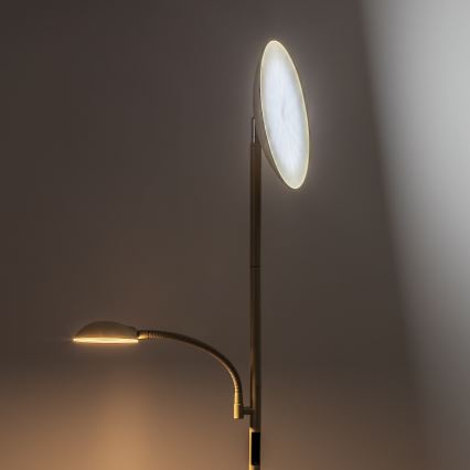 Rabalux - LED dæmpbar gulvlampe LED/23W/230V 3000/4200/6500 beige