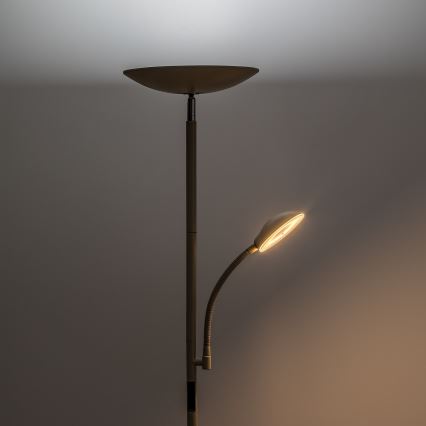 Rabalux - LED dæmpbar gulvlampe LED/23W/230V 3000/4200/6500 beige