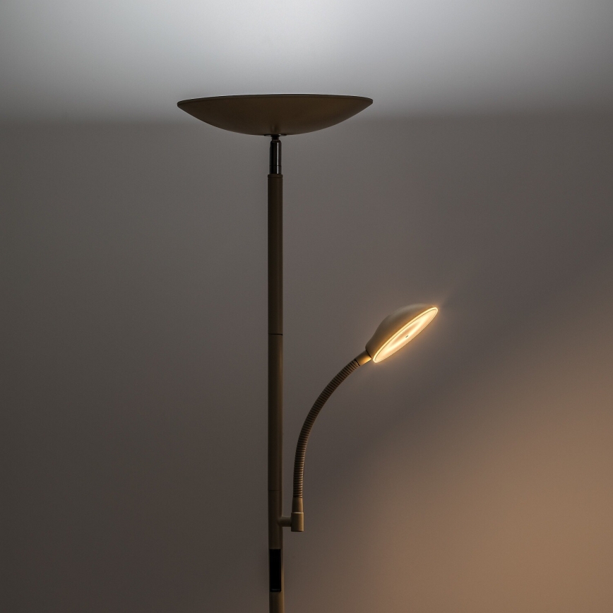 Rabalux - LED dæmpbar gulvlampe LED/23W/230V 3000/4200/6500 beige