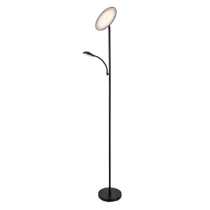 Rabalux - LED-dæmpbar gulvlampe LED/23W/230V 3000/4200/6500 sort