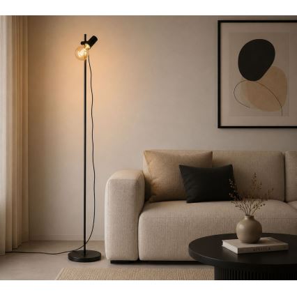 Rabalux - Gulvlampe 1xE27/60W/230V sort