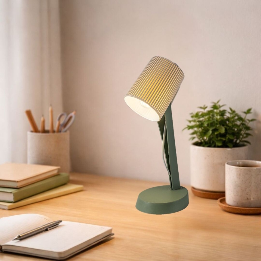 Rabalux - Bordlampe 1xE14/11W/230V grøn