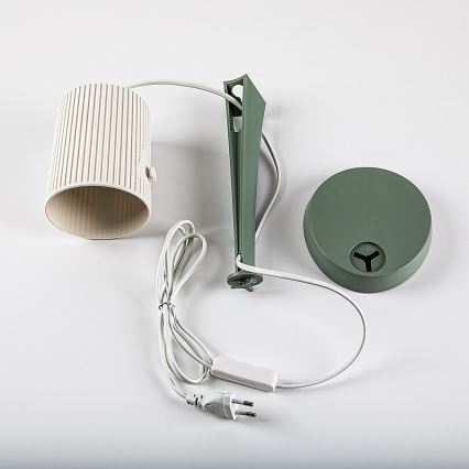 Rabalux - Bordlampe 1xE14/11W/230V grøn