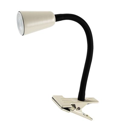 Rabalux - Bordlampe med klemme 1xGU10/7W/230V cremefarvet