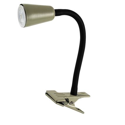 Rabalux - Bordlampe med klemme 1xGU10/7W/230V khaki