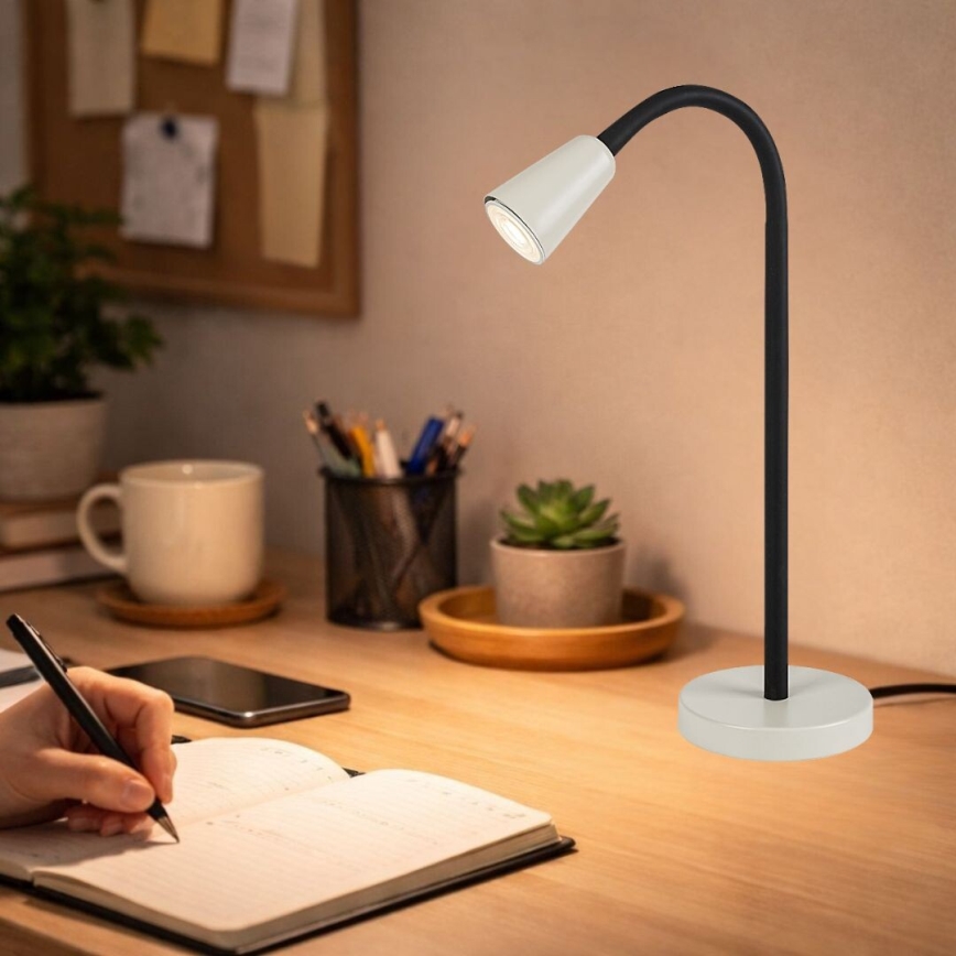 Rabalux - Bordlampe 1xGU10/7W/230V cremefarvet