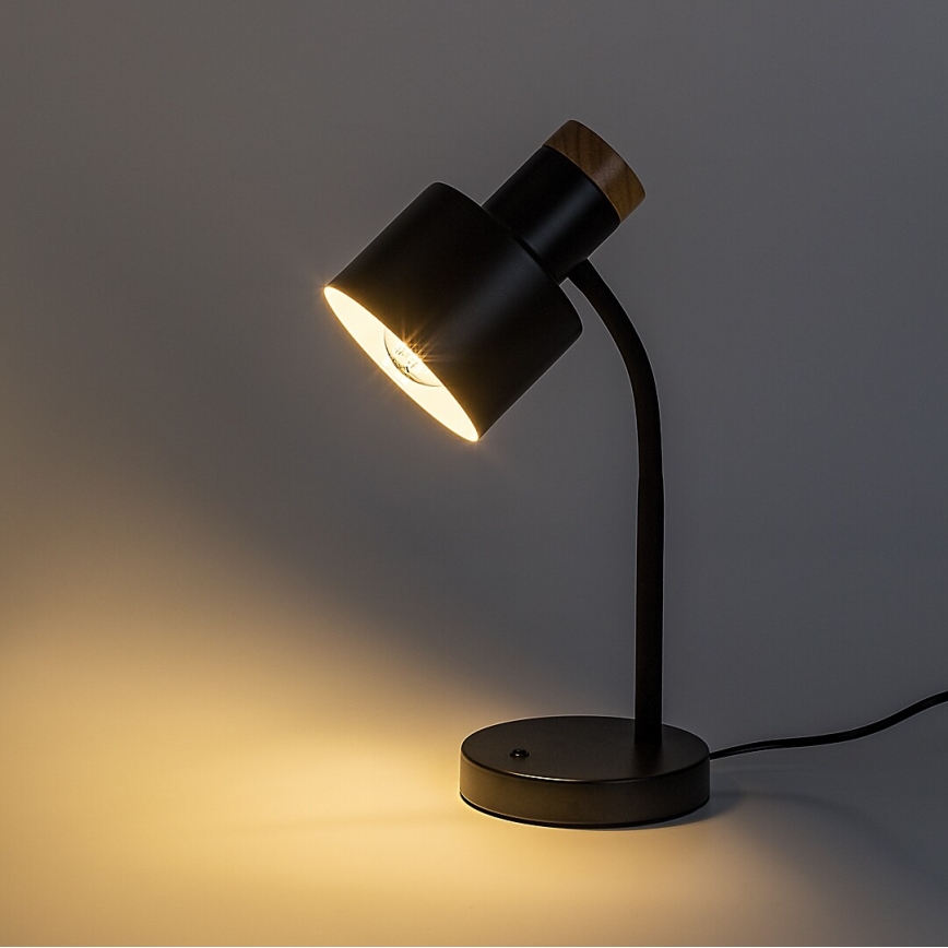 Rabalux - Bordlampe 1xE27/20W/230V sort