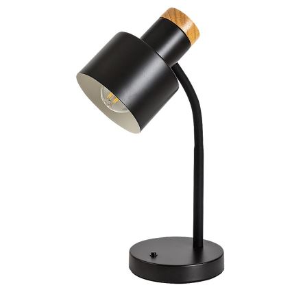 Rabalux - Bordlampe 1xE27/20W/230V sort