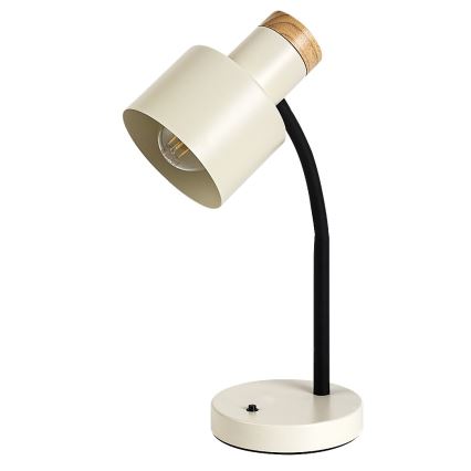 Rabalux - Bordlampe 1xE27/20W/230V cremefarvet