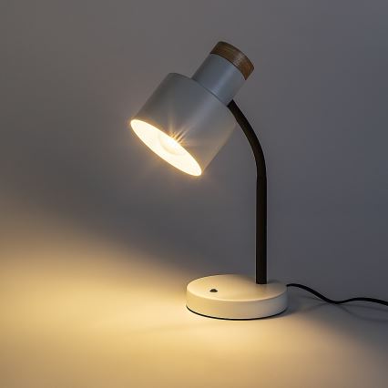 Rabalux - Bordlampe 1xE27/20W/230V hvid