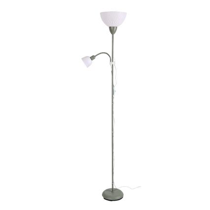 Rabalux - Gulvlampe 1xE27/60W/230V + 1xE14/25W grøn