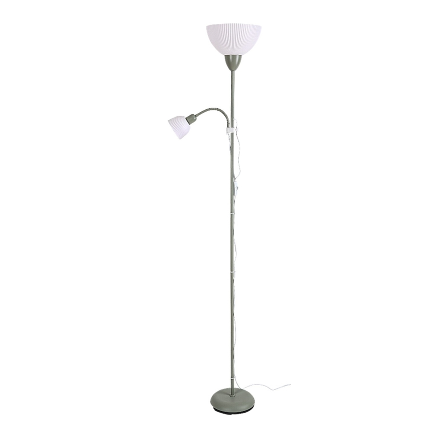 Rabalux - Gulvlampe 1xE27/60W/230V + 1xE14/25W grøn