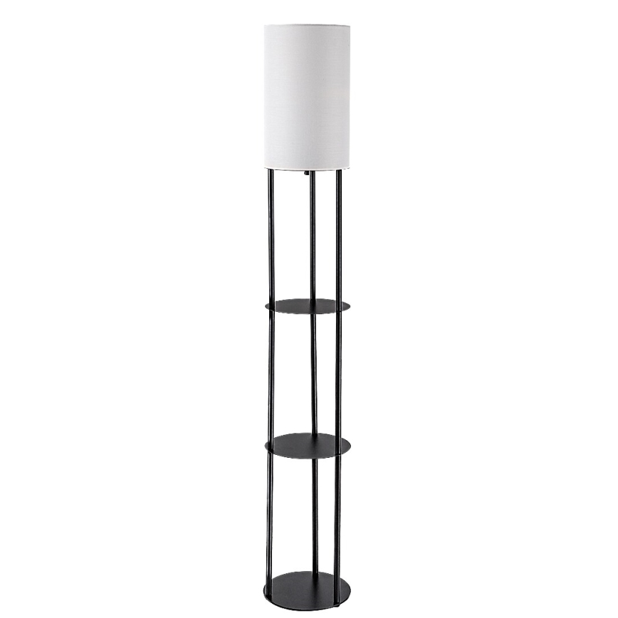 Rabalux - Gulvlampe med hylder 1xE27/40W/230V sort
